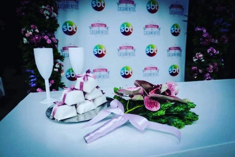 Bem casado personalizado para eventos corporativos