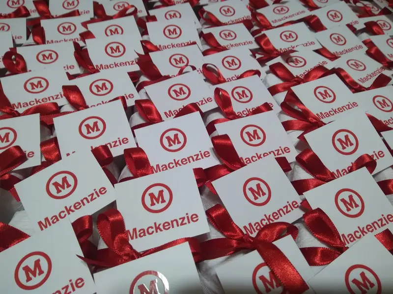 Doces bem sucedidos personalizados para comemorações